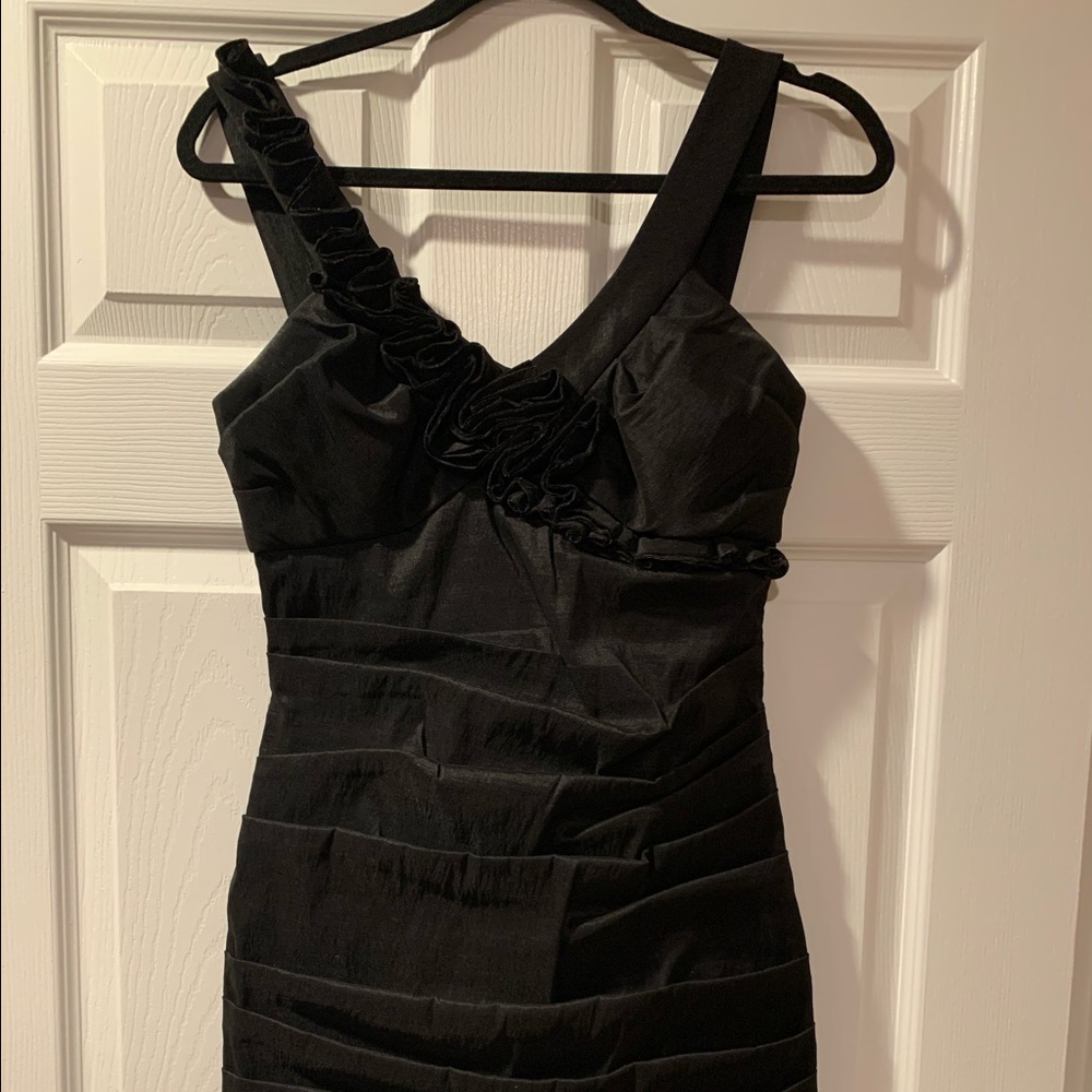 Black formal dress
